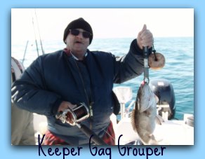 Gag Grouper tampa bay fishing charter